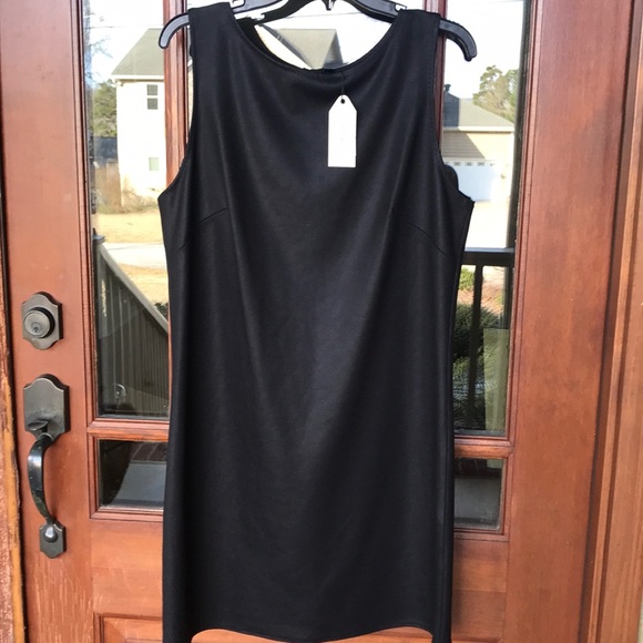 SOPHIE MAX ~ Lil Black Textured Dress ~ NWT $118 - Picture 1 of 7